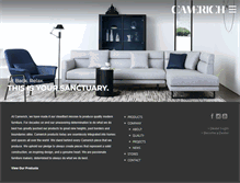 Tablet Screenshot of camerichusa.com